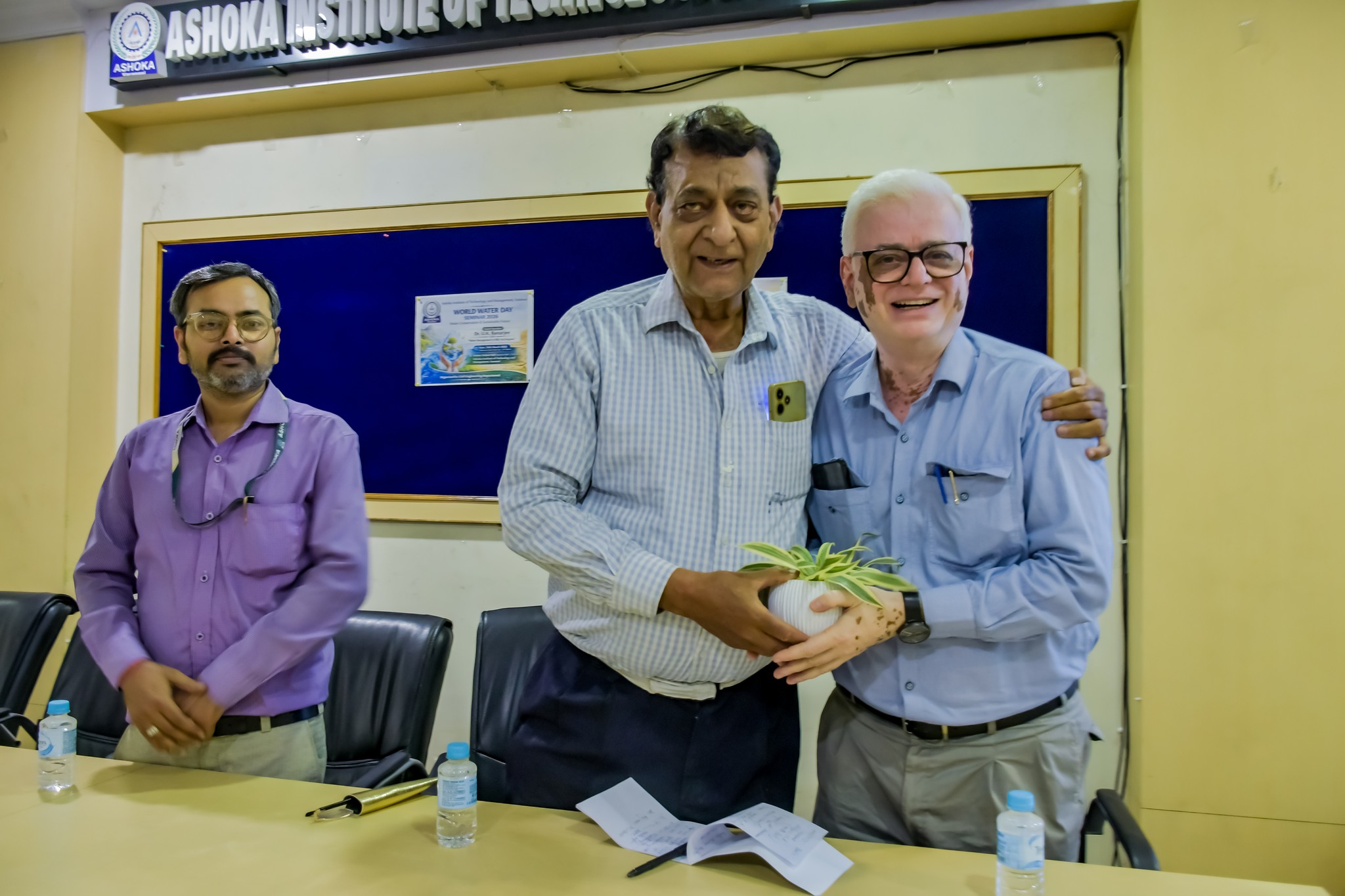 Seminar on World Water Day at Ashoka Institute